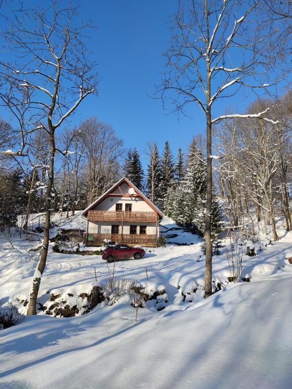 Chalet Horní Orlice v zimě