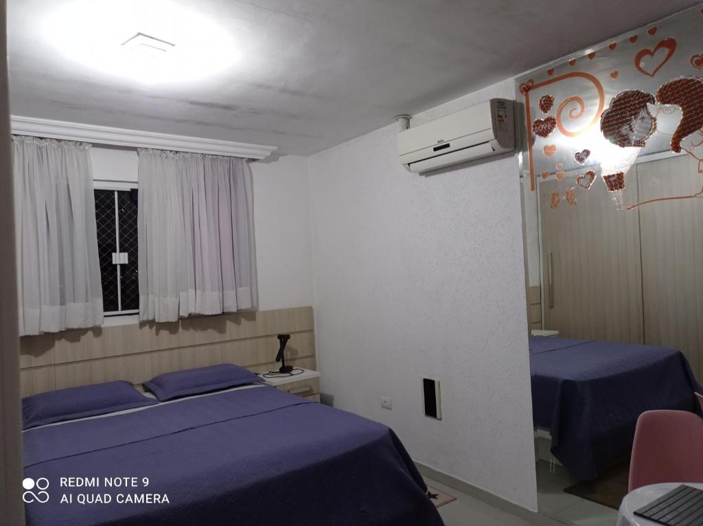 Postel nebo postele na pokoji v ubytování Eilat. אילת Pousada Bacacheri