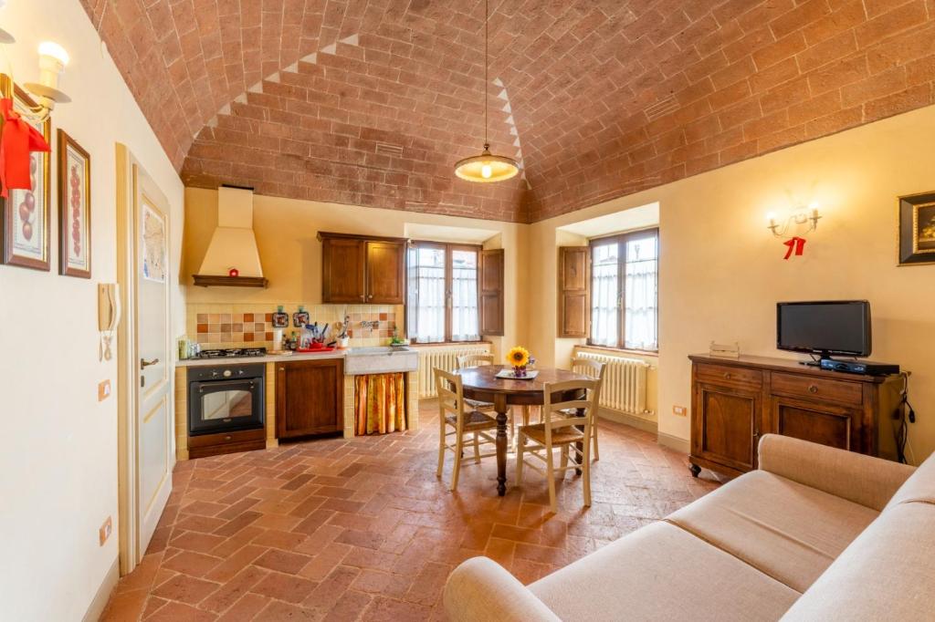 Kuchnia lub aneks kuchenny w obiekcie The Cottage in Casciana Terme
