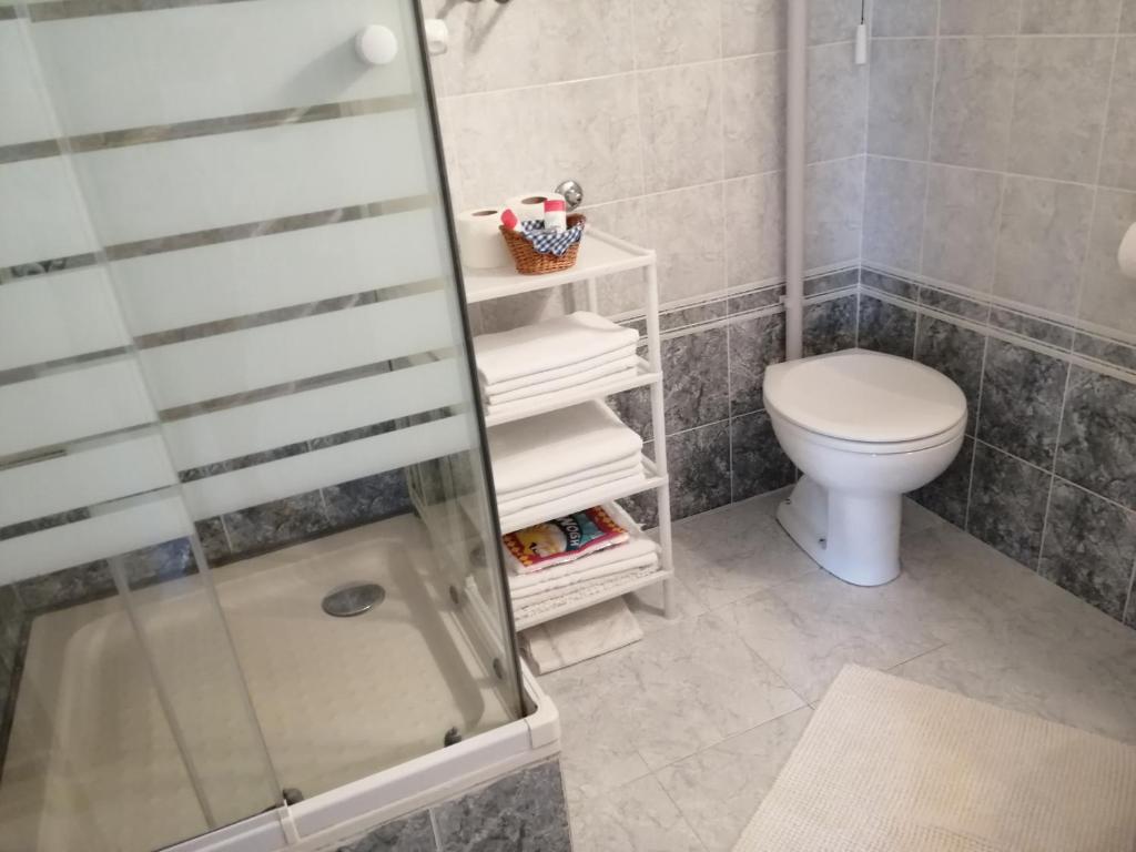 Koupelna v ubytování Studio Apartments Kuljiš