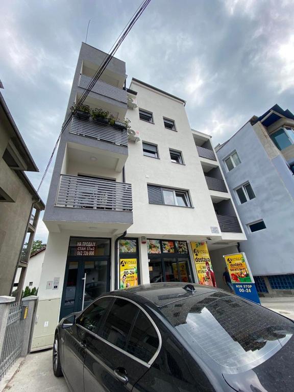 Budova, kde se apartmán nachází