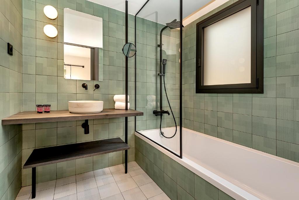Kúpeľňa v ubytovaní Hotel Orangine