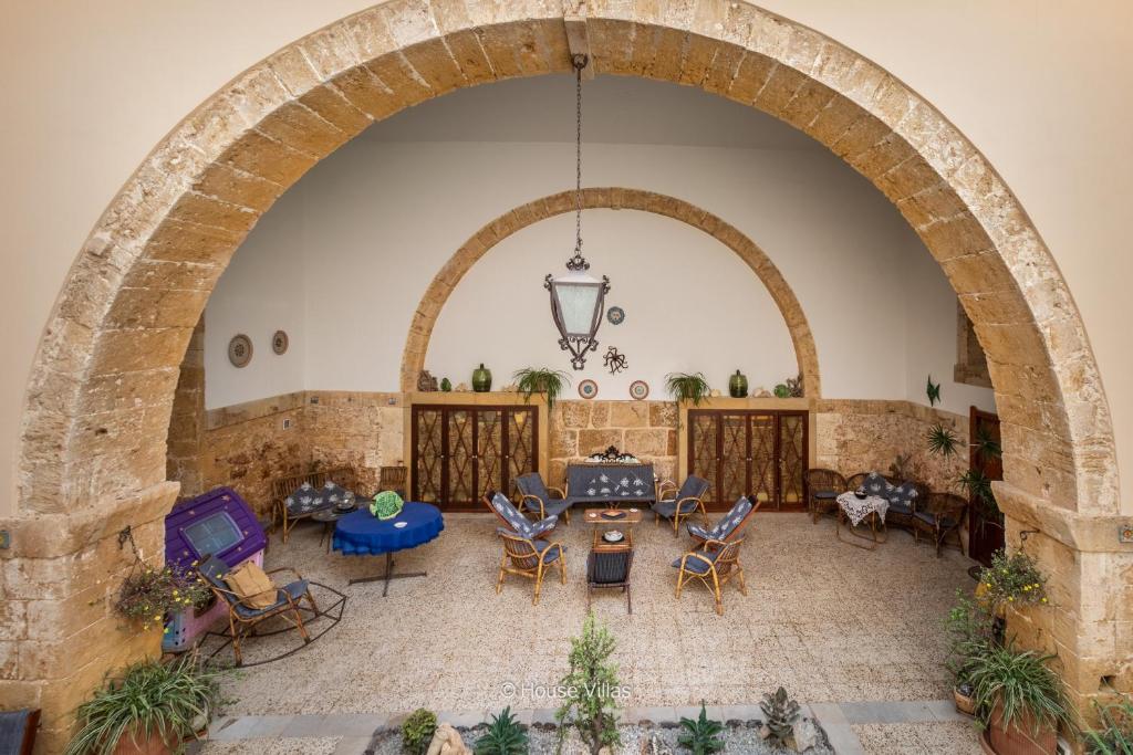 A seating area at House&Villas - La casa delle Stelle