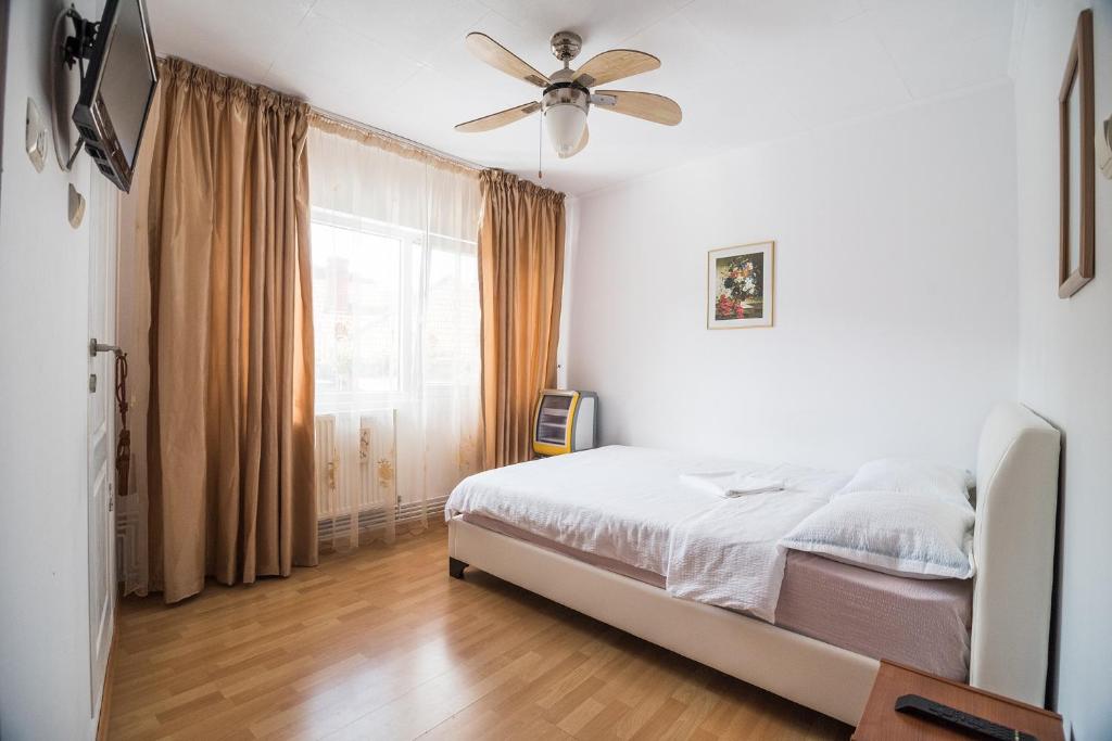 Postel nebo postele na pokoji v ubytování Transylvania Guest House