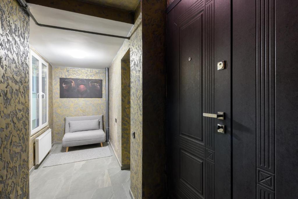 Postel nebo postele na pokoji v ubytování Apart Hotel Fusion