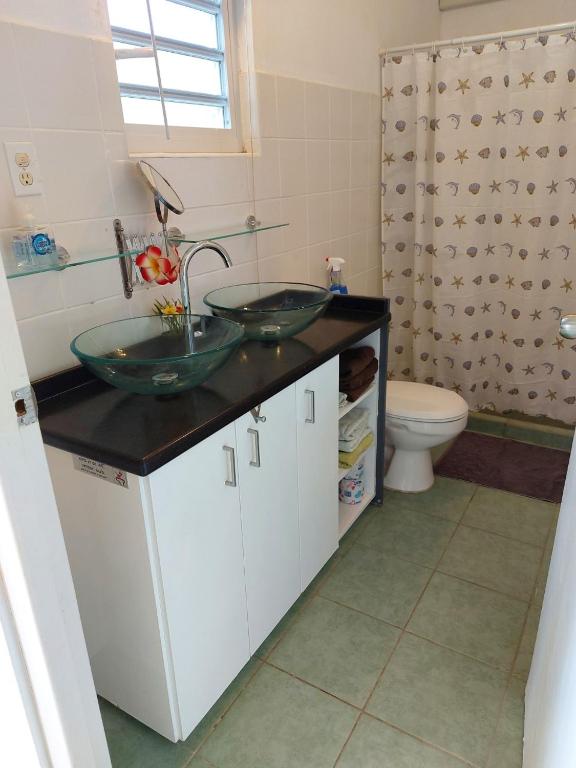 Kuchyň nebo kuchyňský kout v ubytování Bon Bini Lagun Curacao