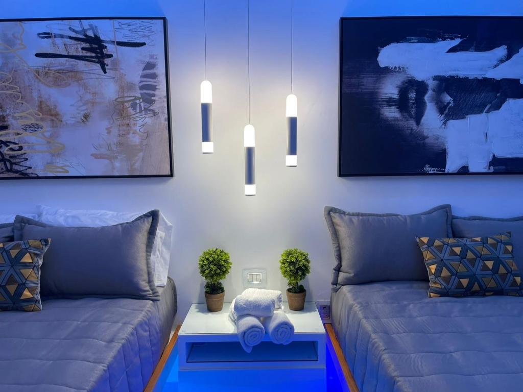 Posezení v ubytování Alegria Hostal