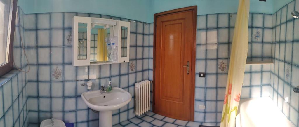Koupelna v ubytování Complesso turistico Aurora - camere B&B