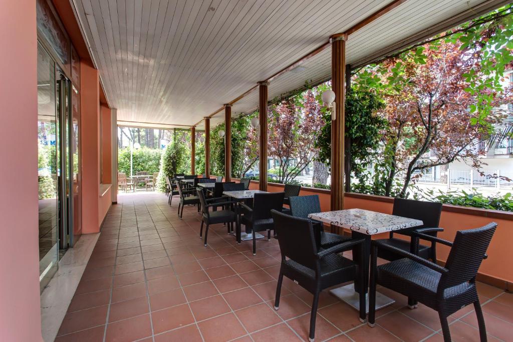 A balcony or terrace at Hotel Meeting