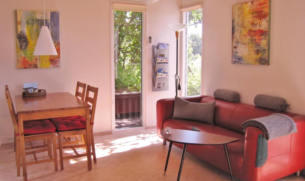 Area soggiorno di Ølholm Cottage