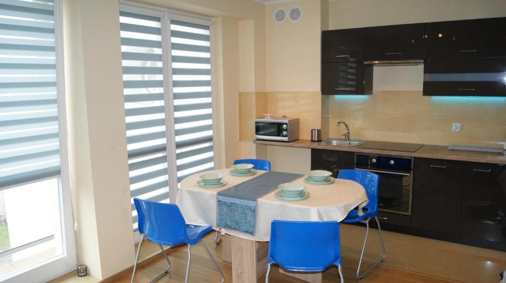 Kuchyňa alebo kuchynka v ubytovaní Apartament Niezapominajka