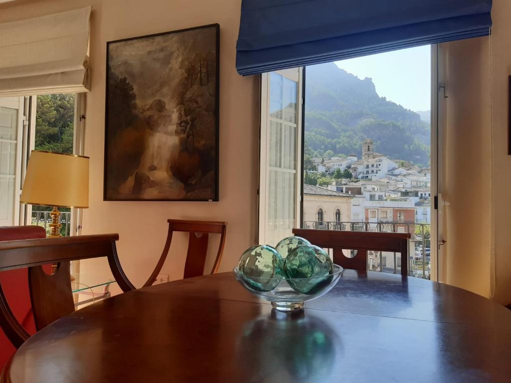 Nespecifikovaný výhled na hory nebo výhled na hory při pohledu z apartmánu