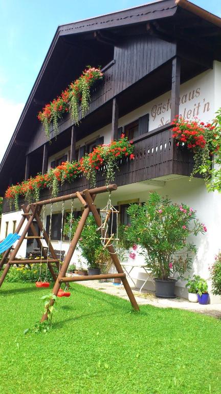 Zahrada ubytování Gästehaus Sonnleit`n