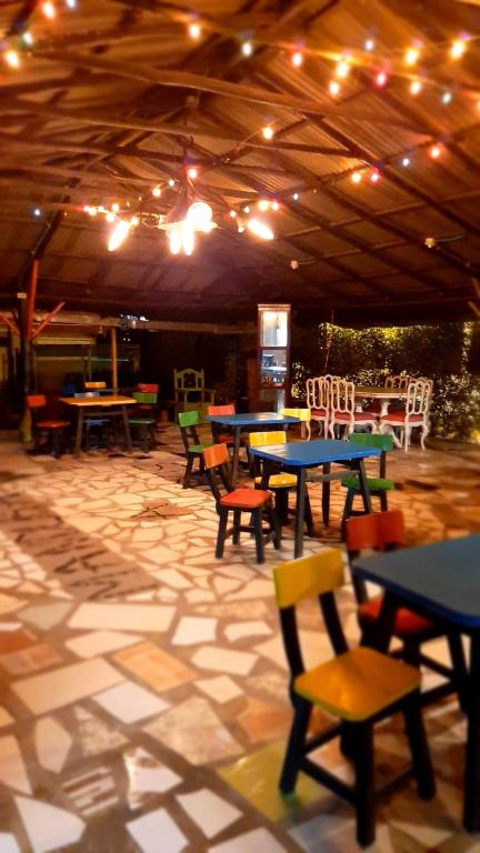 Restaurace v ubytování PosadaManduka Eco-Hostel