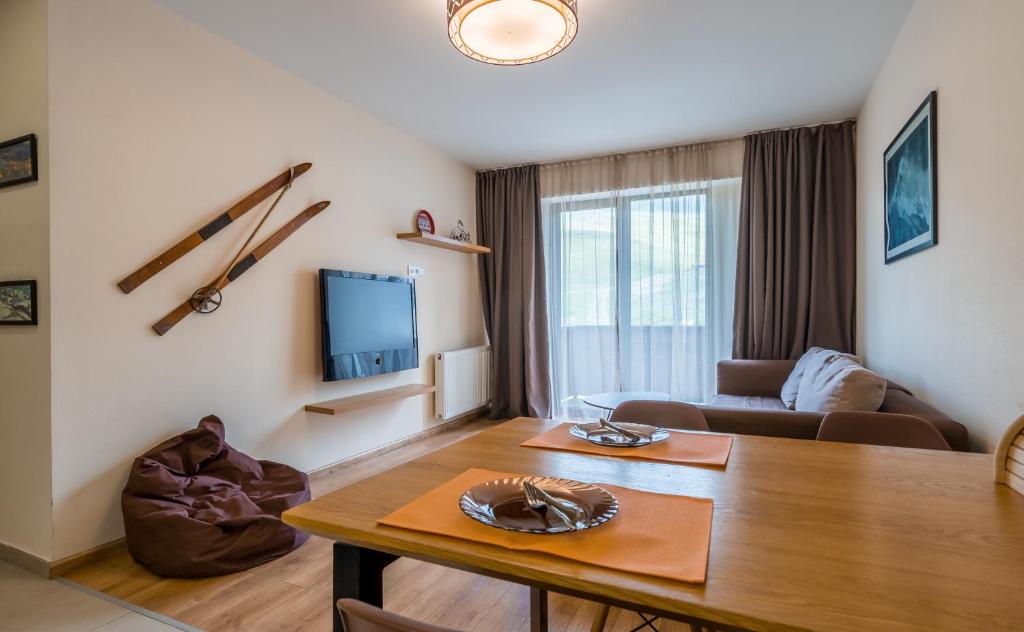 TV a/nebo společenská místnost v ubytování B&H1