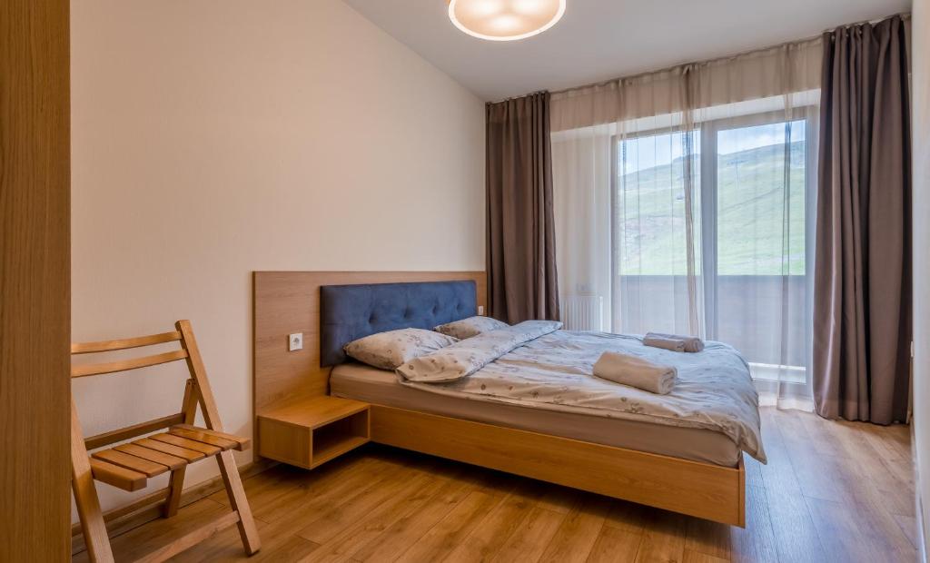 Postel nebo postele na pokoji v ubytování B&H1