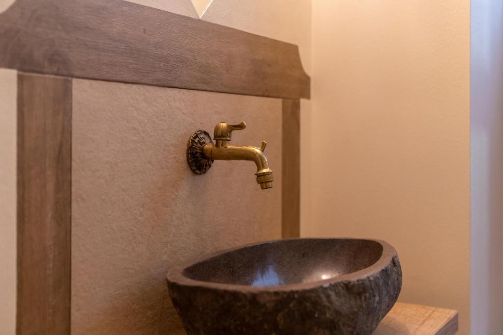 Koupelna v ubytování Hotel Monte44