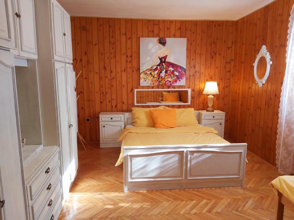 En eller flere senge i et v&aelig;relse p&aring; Apartments Gabriel
