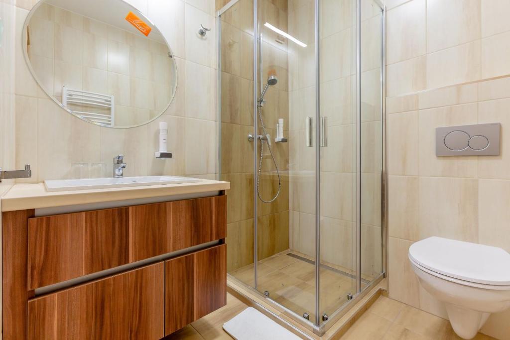 Łazienka w obiekcie Hostel Mayer Superior Veszprém