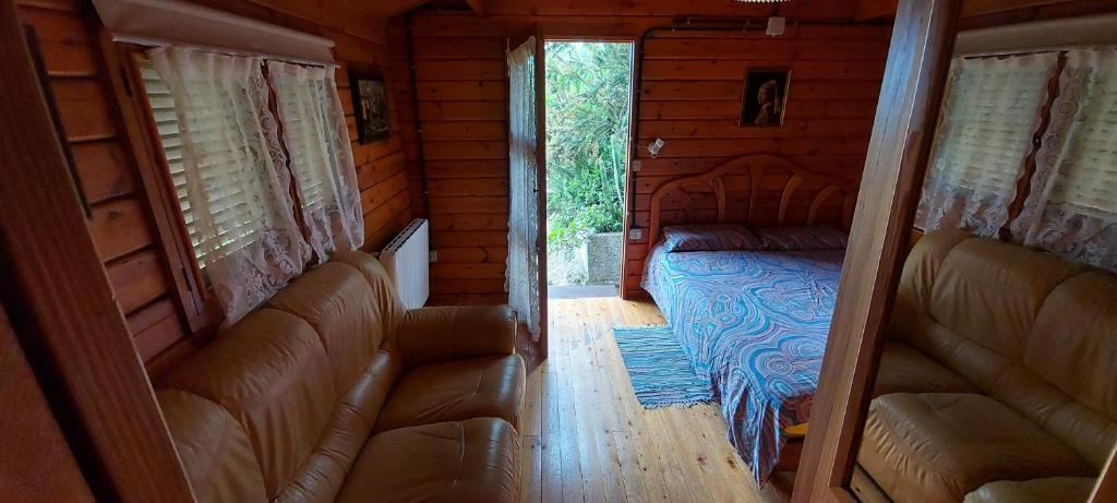 Posteľ alebo postele v izbe v ubytovaní Casa Canarina