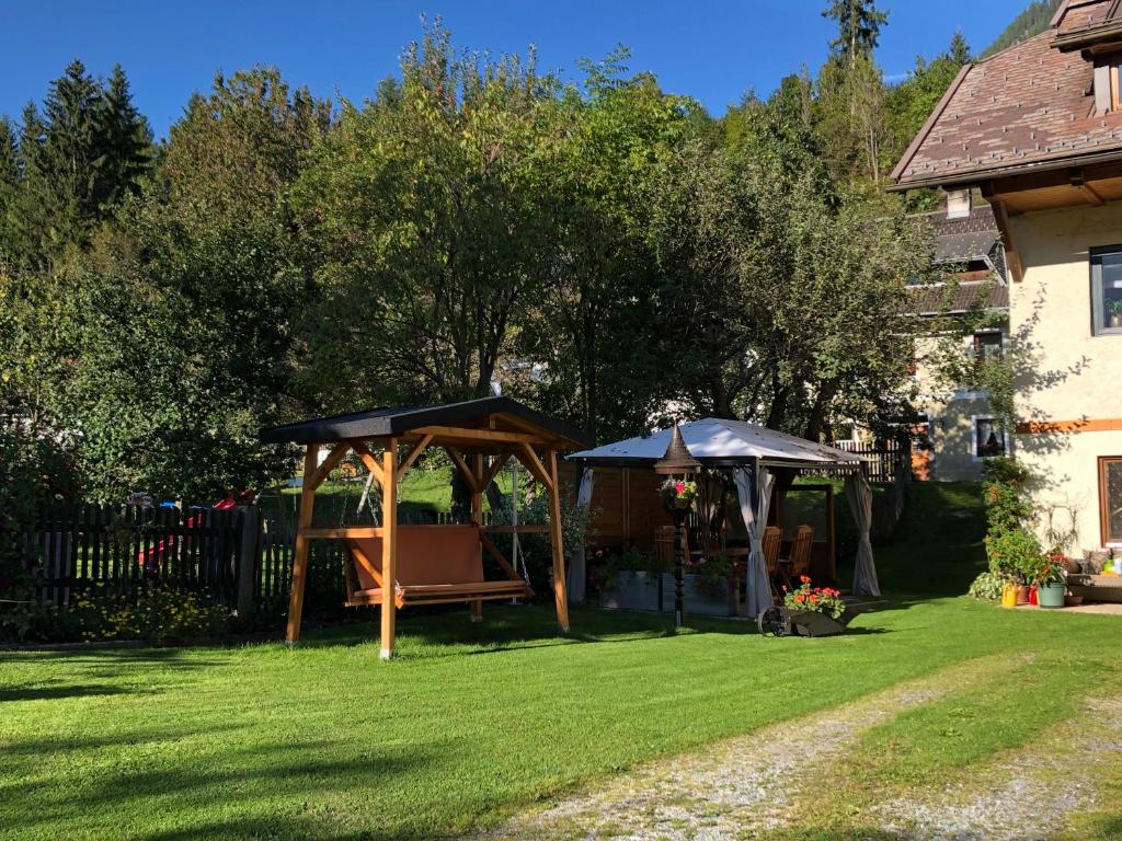 Zahrada ubytování Gästehaus Rader