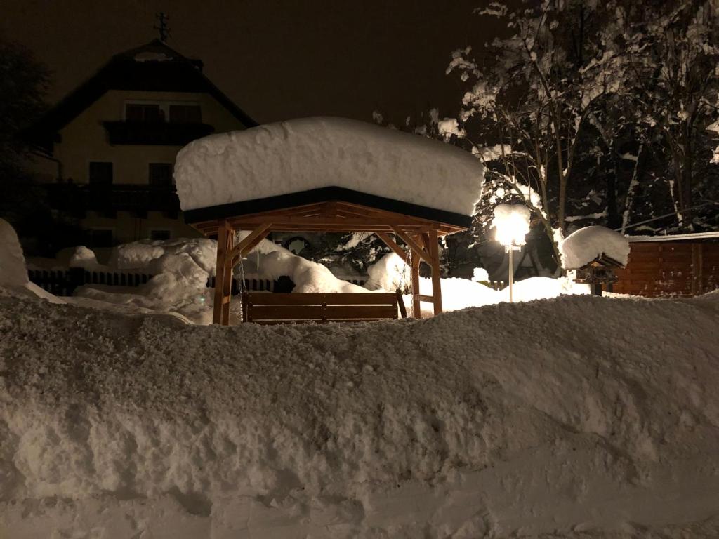 Gästehaus Rader v zimě