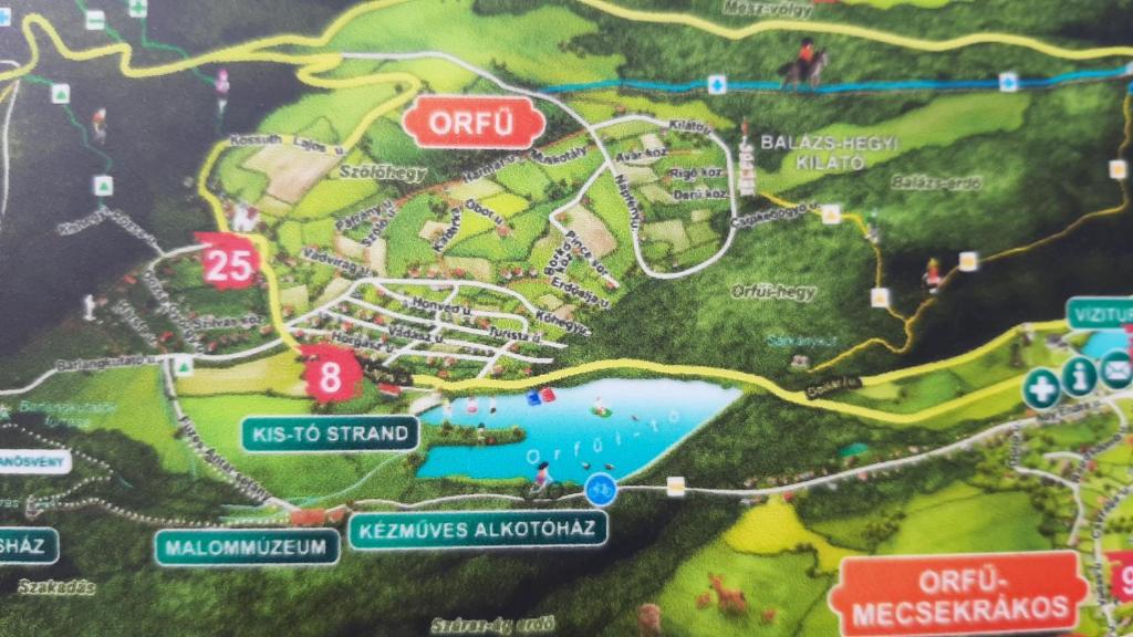 Foto sihtkohas Orfű asuva majutusasutuse Onix- Kis-tó Apartman ORFŰ galeriist