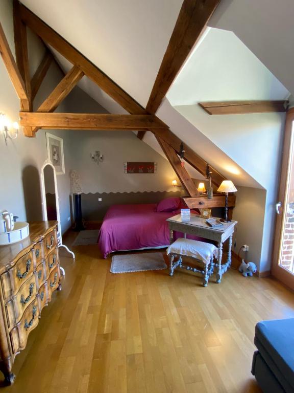 Ferme de Montecouvez - Tweepersoonskamer Met Spabad
