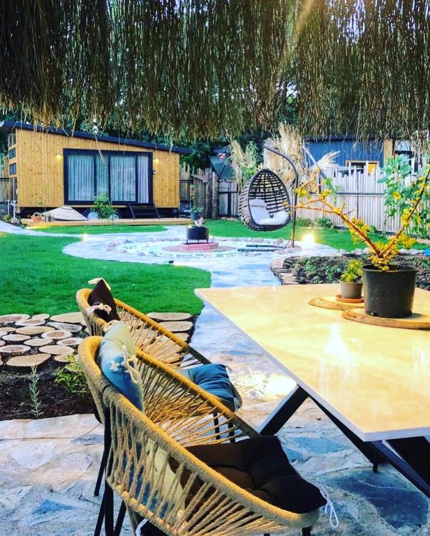 Zahrada ubytování Tiny house kayaköy Nar