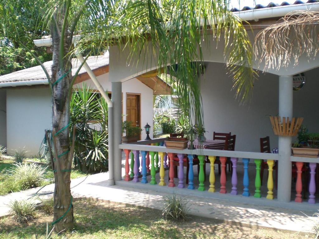 Zahrada ubytování Rainbow Village