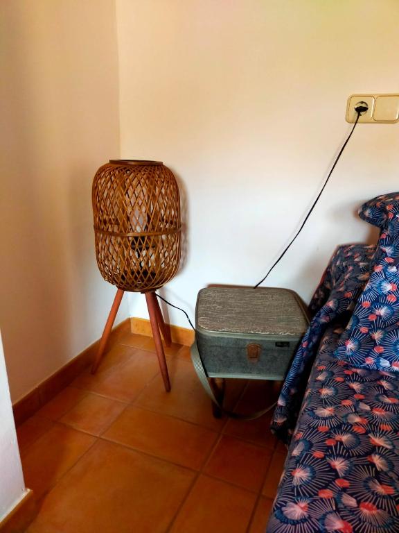 A seating area at Ca l'Andròmines