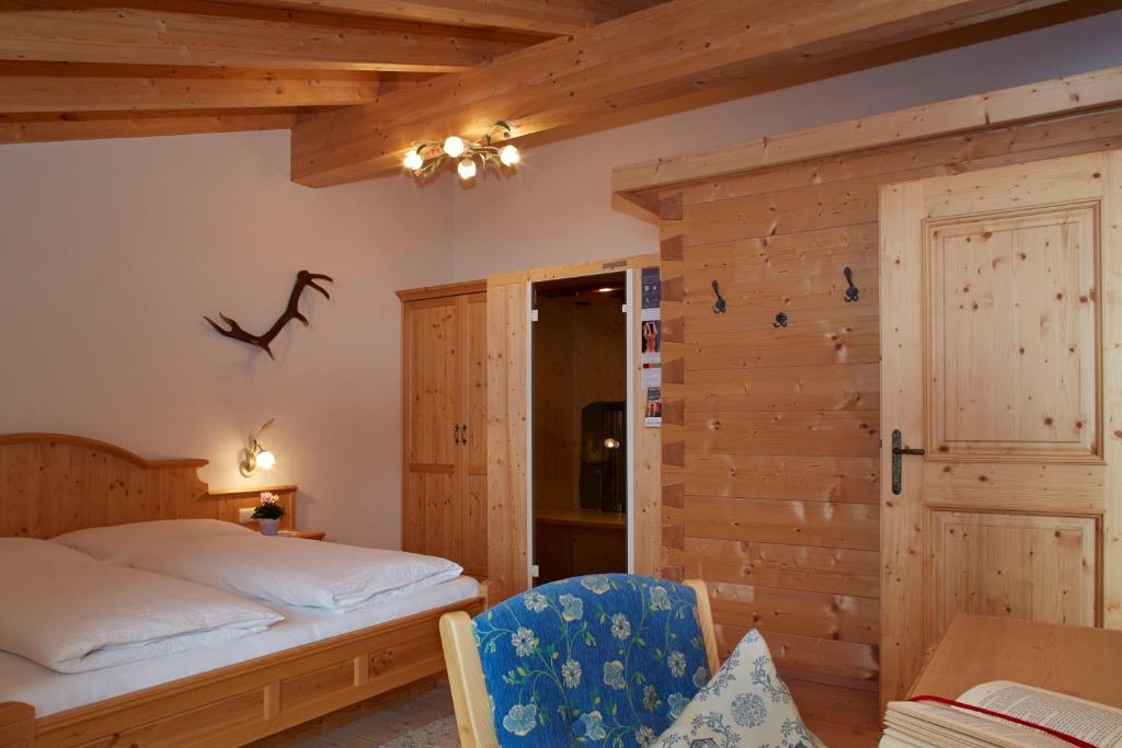 Postel nebo postele na pokoji v ubytování Ferienhof Weissenbach