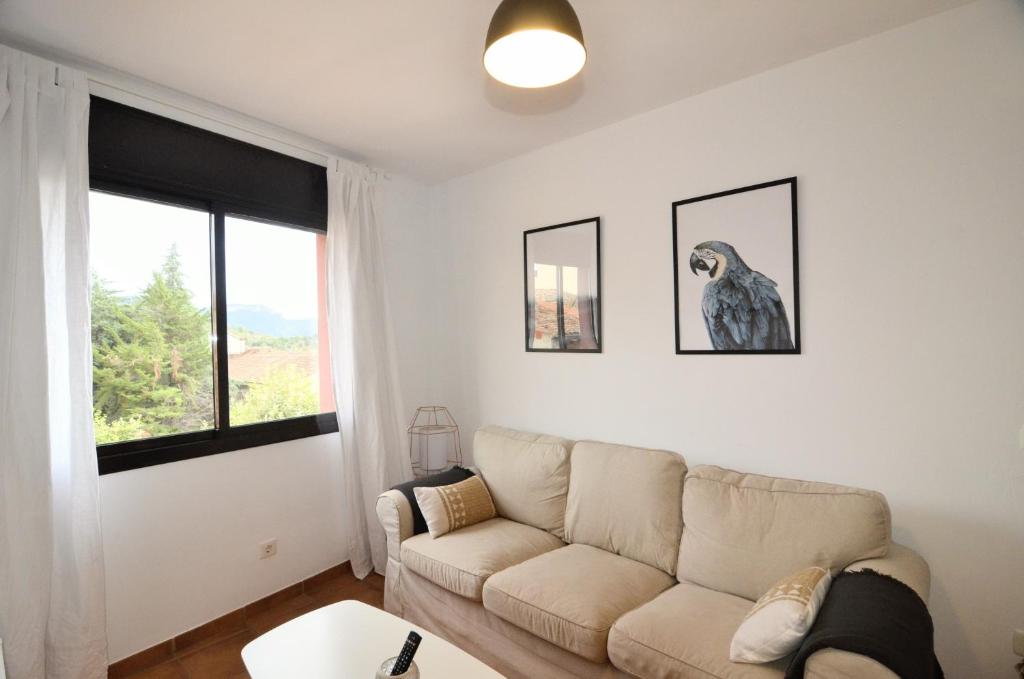 Posedenie v ubytovaní Apartaments la Rambla - L'Arrel - 4 persones