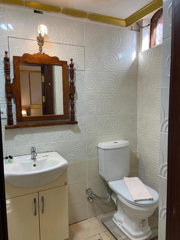 Koupelna v ubytování Aruna Boutique Hotel