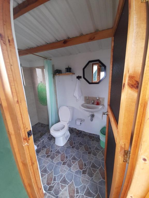 Bany a Glamping La Cacica