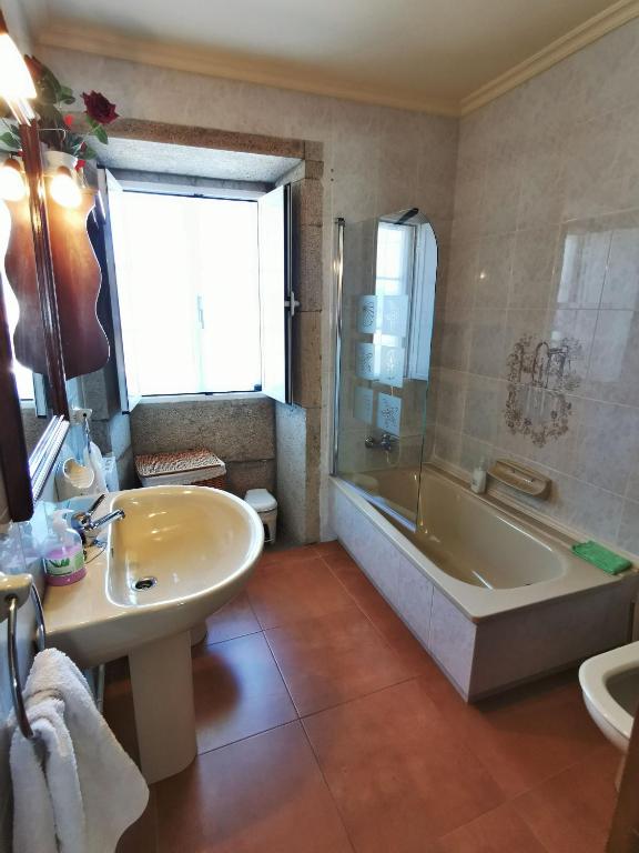 Kúpeľňa v ubytovaní Casa Duarte