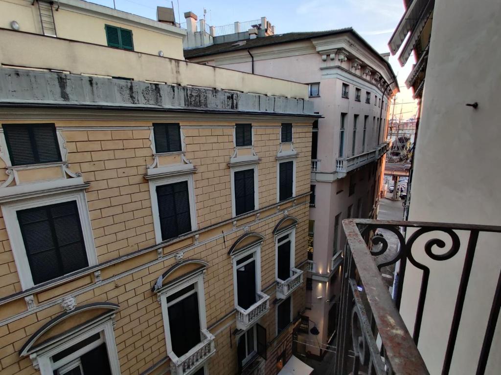 Budynek, w którym mieści się apartament
