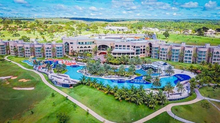 Bazén v ubytování Malai Manso Cotista - Resort Acomodações 8 hosp nebo v jeho okolí