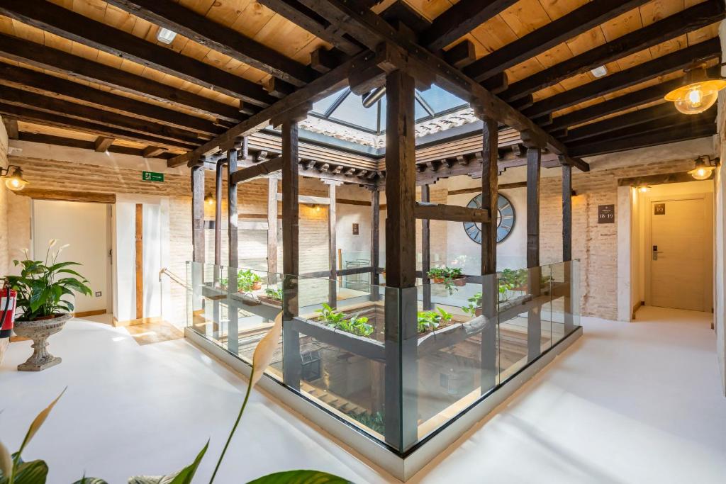 Zahrada ubytování Dobo Azacanes Hostal