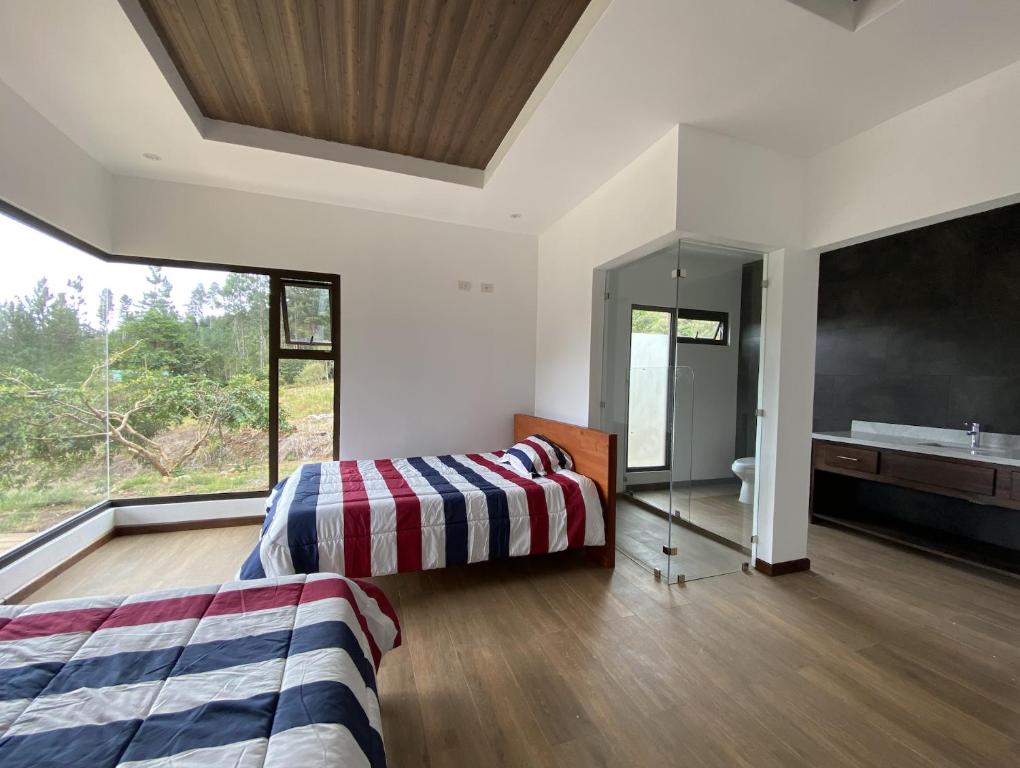 Arte de Plumas birding lodge - Double Room With Garden View