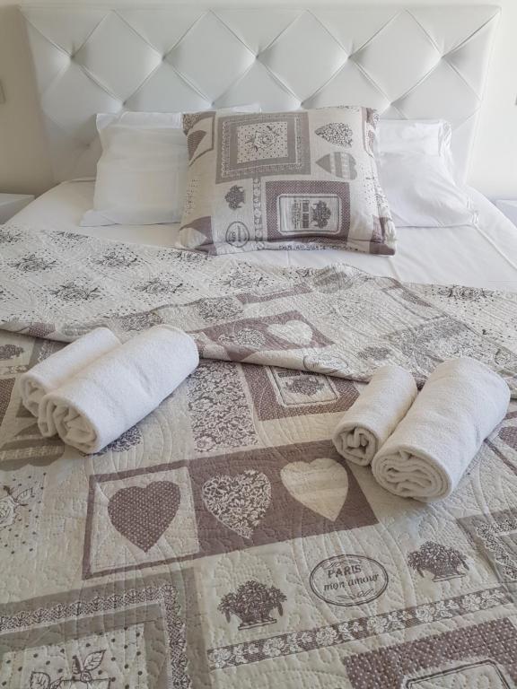 Postel nebo postele na pokoji v ubytování Hotel La Clé