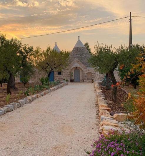 Zahrada ubytování Trulli alla Controra
