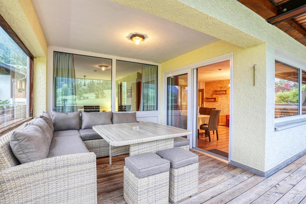 Posezení v ubytování Zum Senn - Hotel Garni