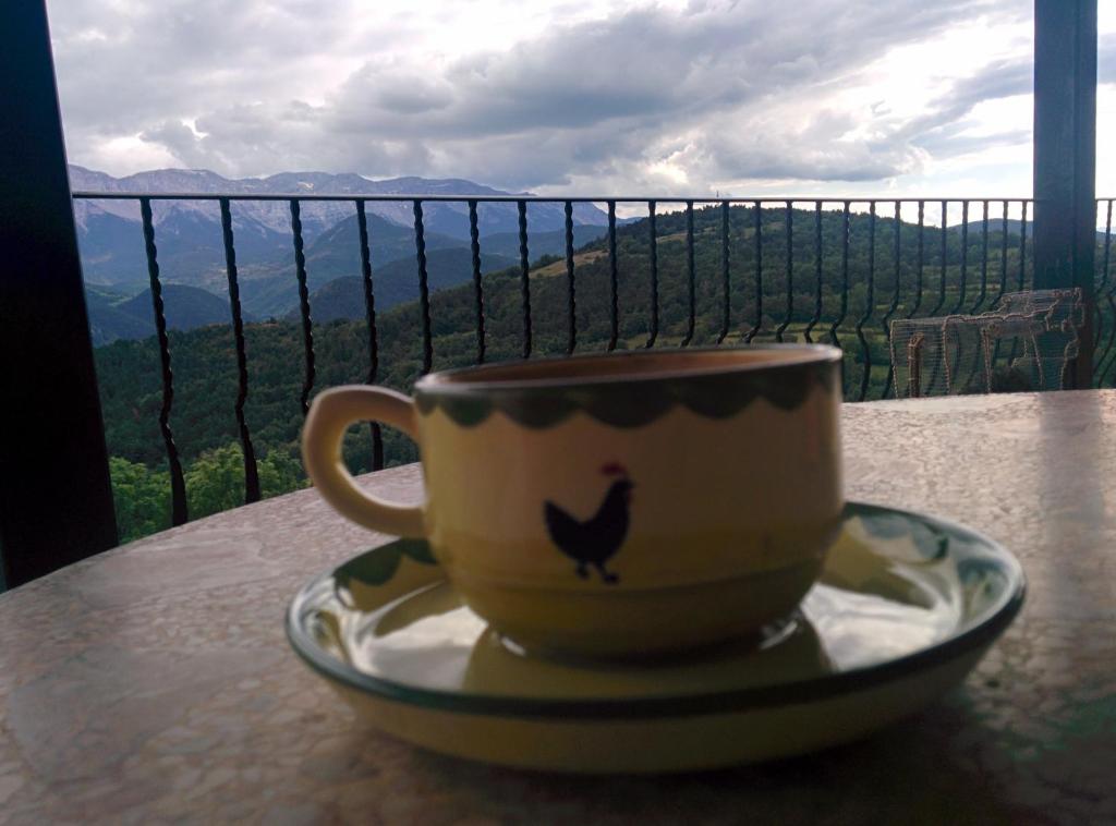 Nespecifikovaný výhled na hory nebo výhled na hory při pohledu z bed and breakfast