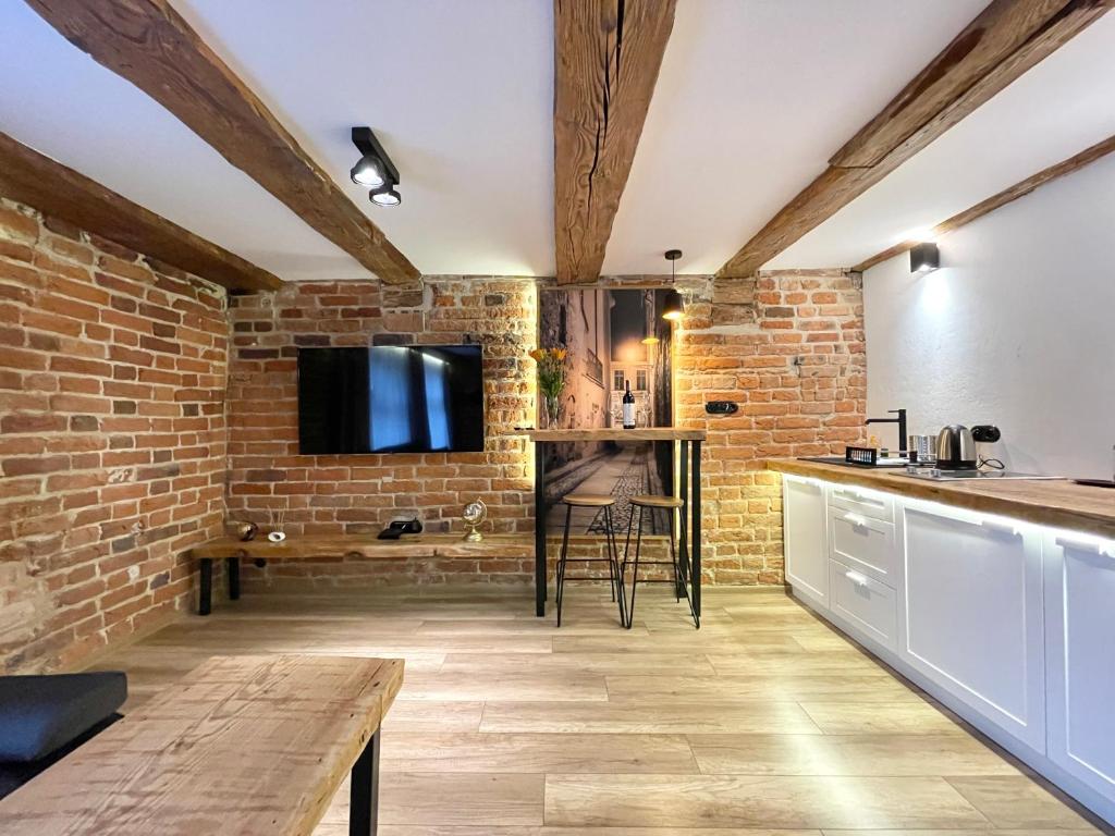Kuchyňa alebo kuchynka v ubytovaní Maria 3 Apartment