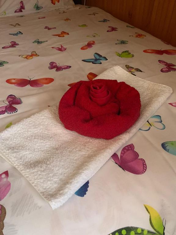 Posteľ alebo postele v izbe v ubytovaní Apartmani Poljančić