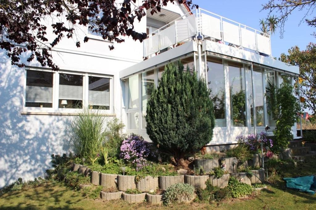 Zahrada ubytování Ferienwohnung Schwalbennest