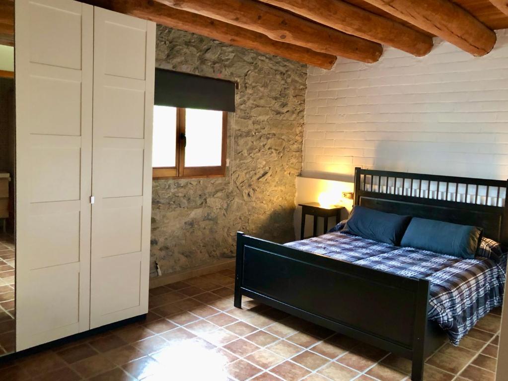 Postel nebo postele na pokoji v ubytování Mas El Conier