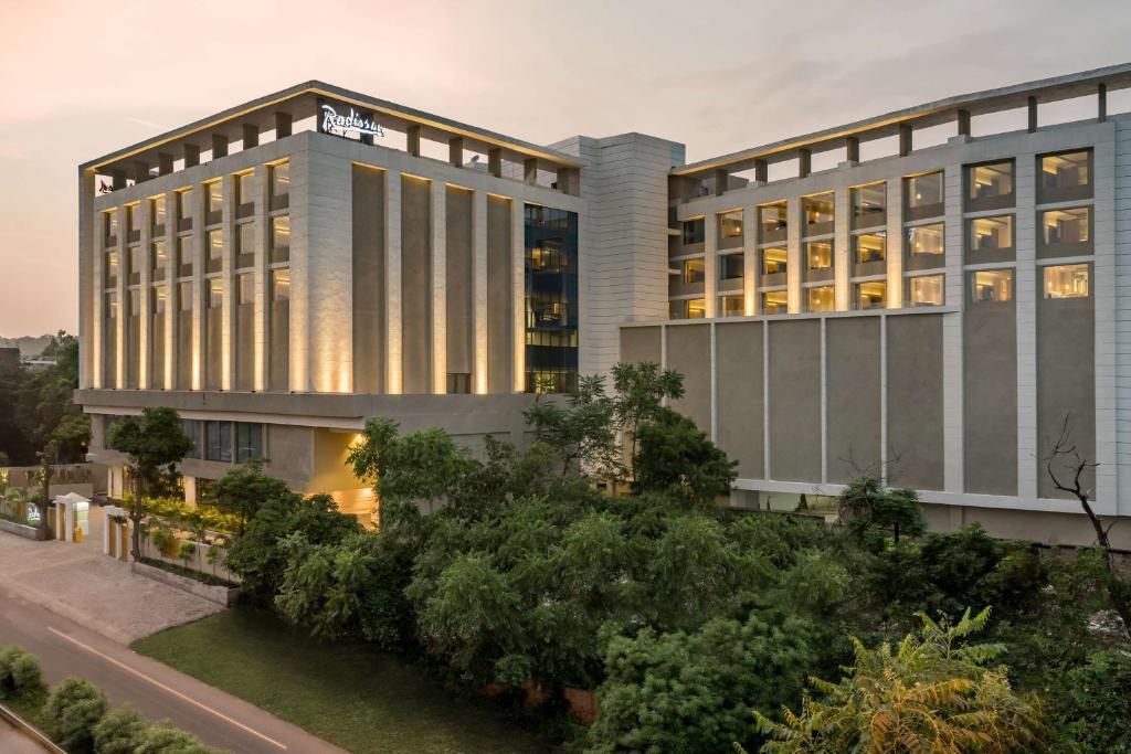 Zahrada ubytování Radisson Bhopal