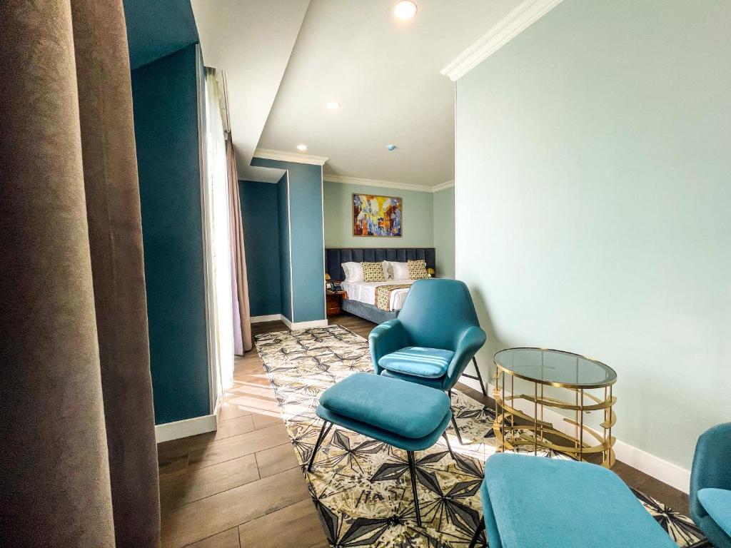 Posezení v ubytování Grand Opera Hotel